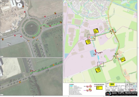 Europark-Allee afgesloten vanaf 3.02. t/m 21.02.2020