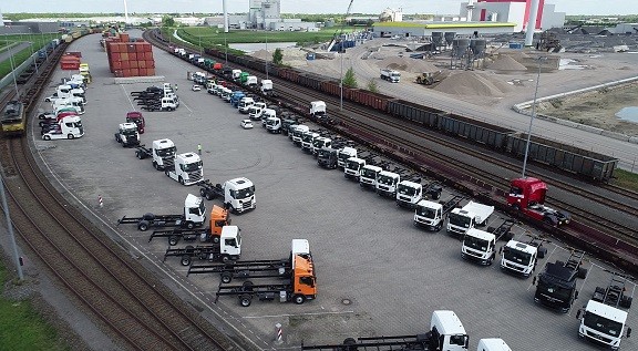 Der Europark in Coevorden wird erweitert, Scania-Werk in Meppel wird per Zug bevorratet