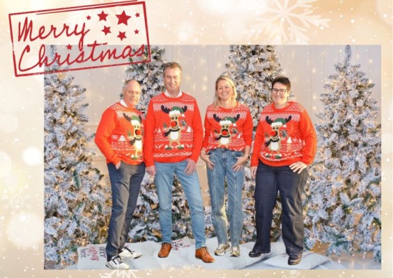 Fijne feestdagen en een gelukkig nieuwjaar!